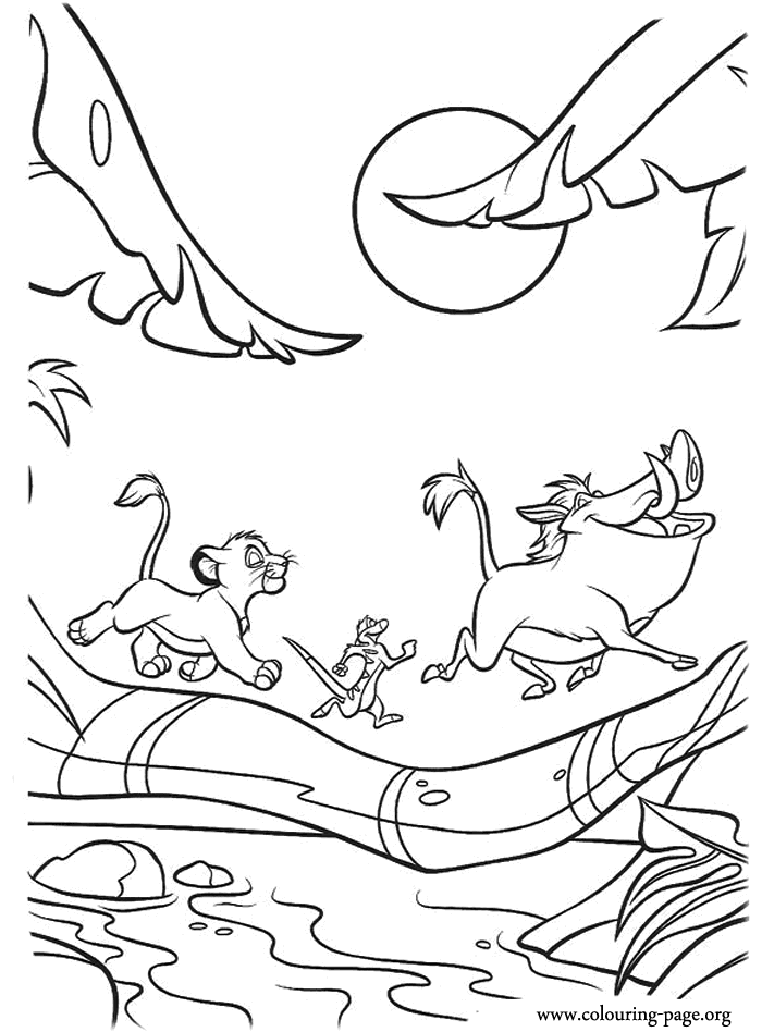 Lion King Printable Coloring Pages Coloring Home