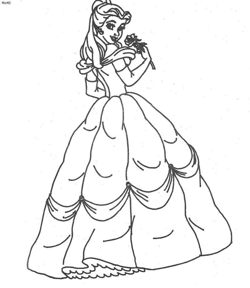 cinderella coloring pages for kids | Coloring Pages For Kids 