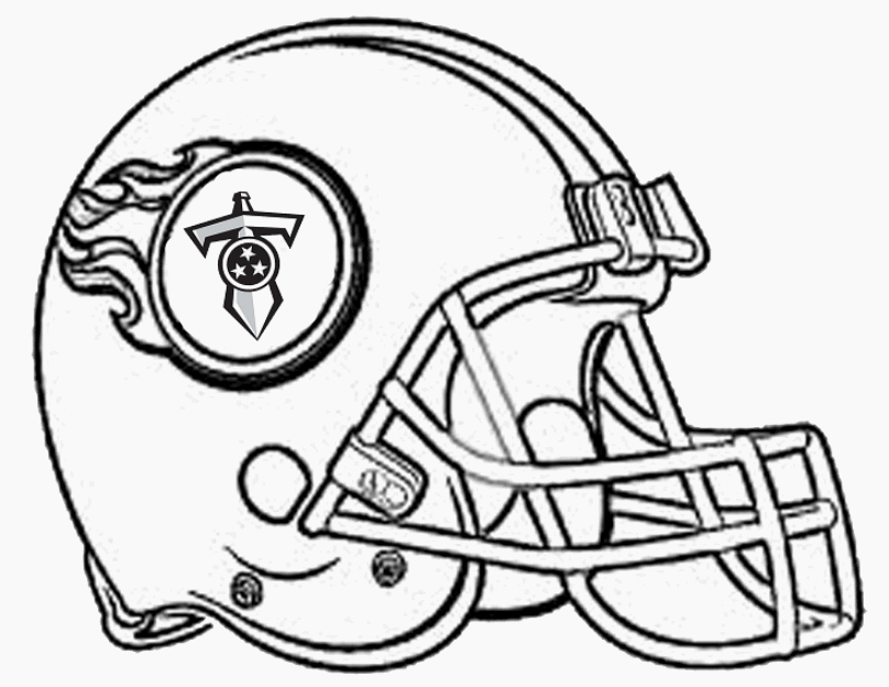 Nfl Football Helmet Coloring Pages - Coloring Home