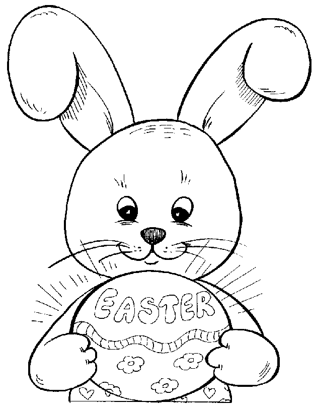of easter duckling with basket eggs coloring page