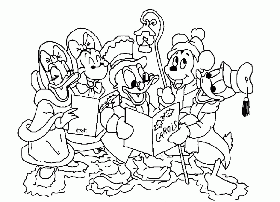 A Christmas Carol Coloring Pages - Coloring Home