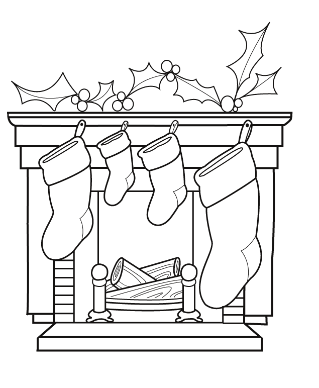 Printable Christmas Coloring Pages 11 | Yuletide - Paper
