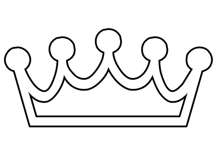 Coloring page crown - img 22109.