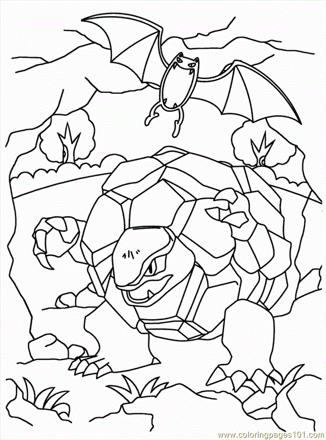 Torterra Coloring Pages - Coloring Home