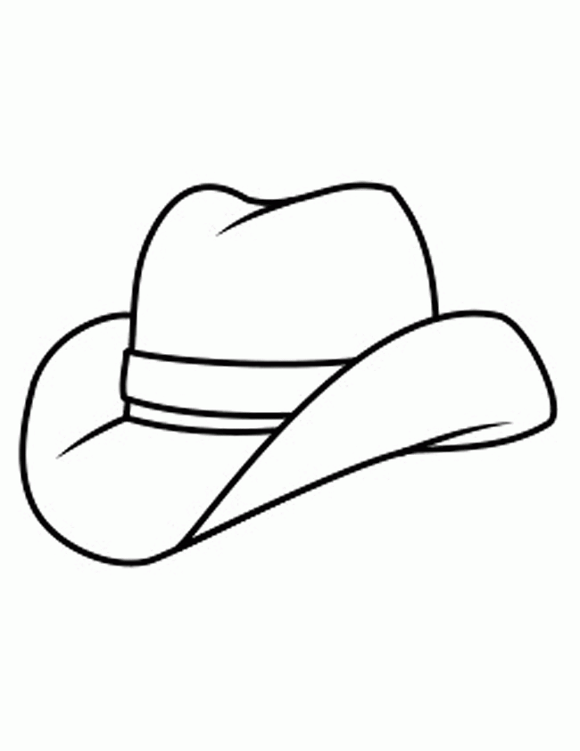 Hat Coloring Page | Coloring - Part 4