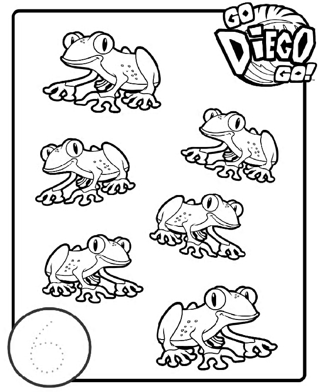 Diego, Go Diego GoColoring Pages 14 | Free Printable Coloring 