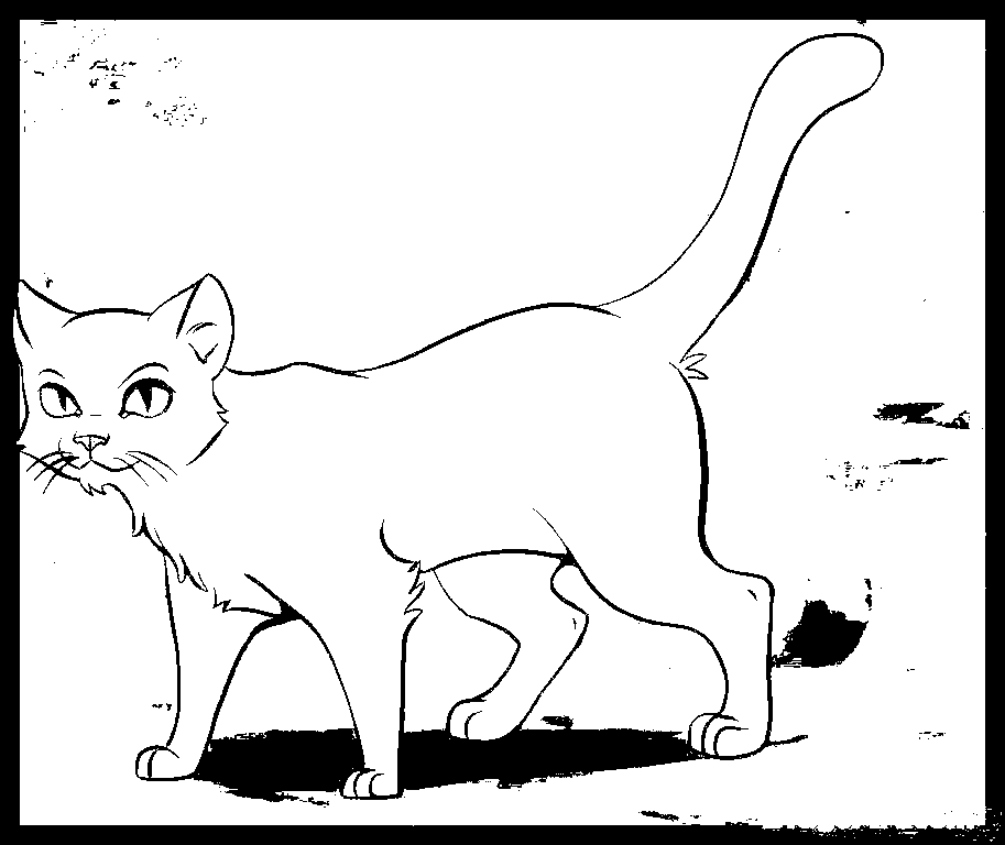 Free Warrior Cat Coloring Pages - Splat The Cat Coloring Pages at