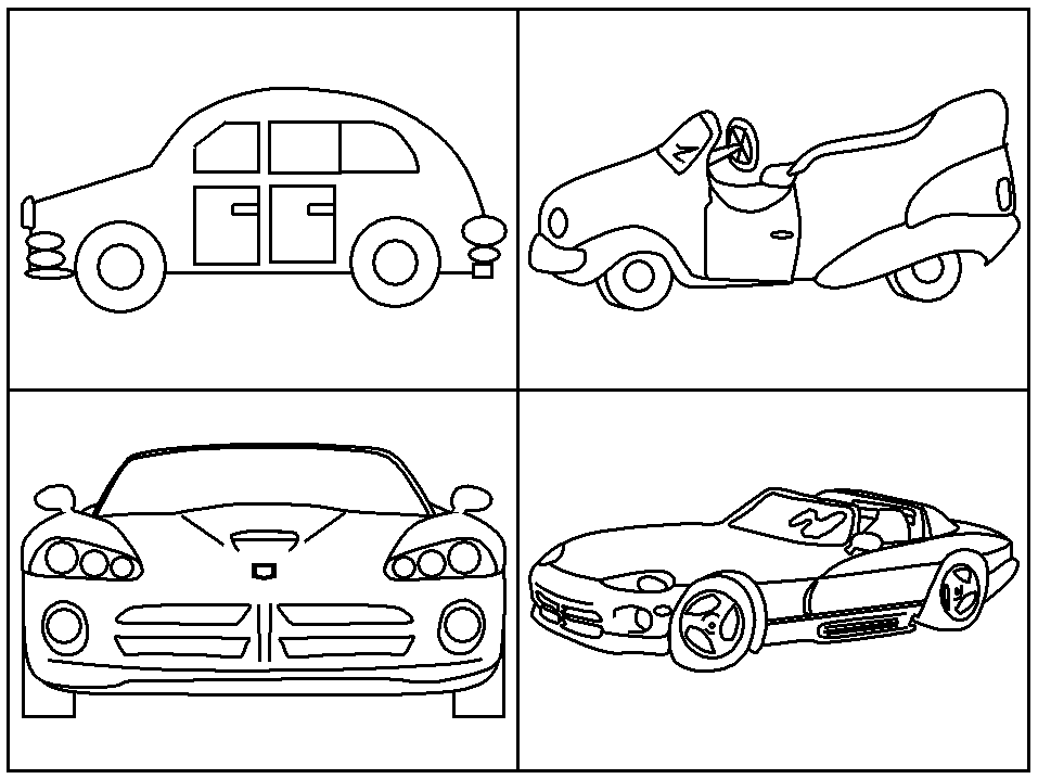 Free Sheets Cars Transportation Coloring Pages for kids | Free 