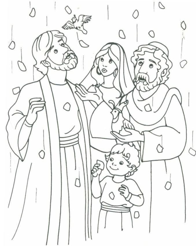 bible story moses Colouring Pages (page 2)