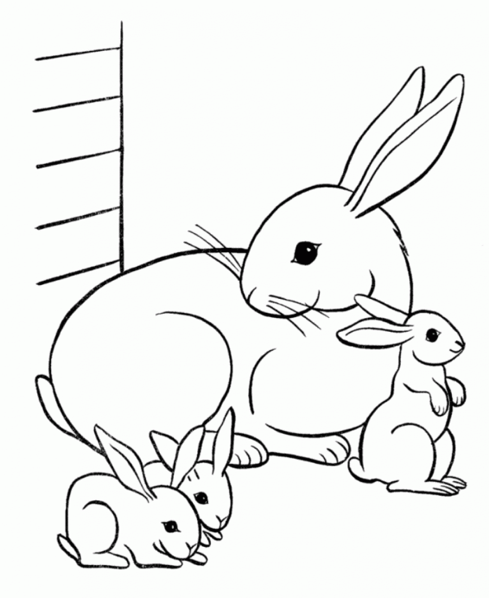 Hello Kitty and Family Coloring Pages - Cartoon Coloring Pages of 
