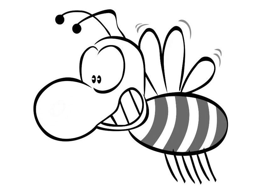 Honey Bee Coloring Pages - Free Coloring Pages For KidsFree 
