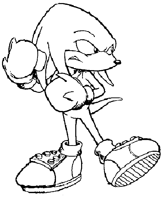 Print And Coloring Page sonic | Coloring Pages