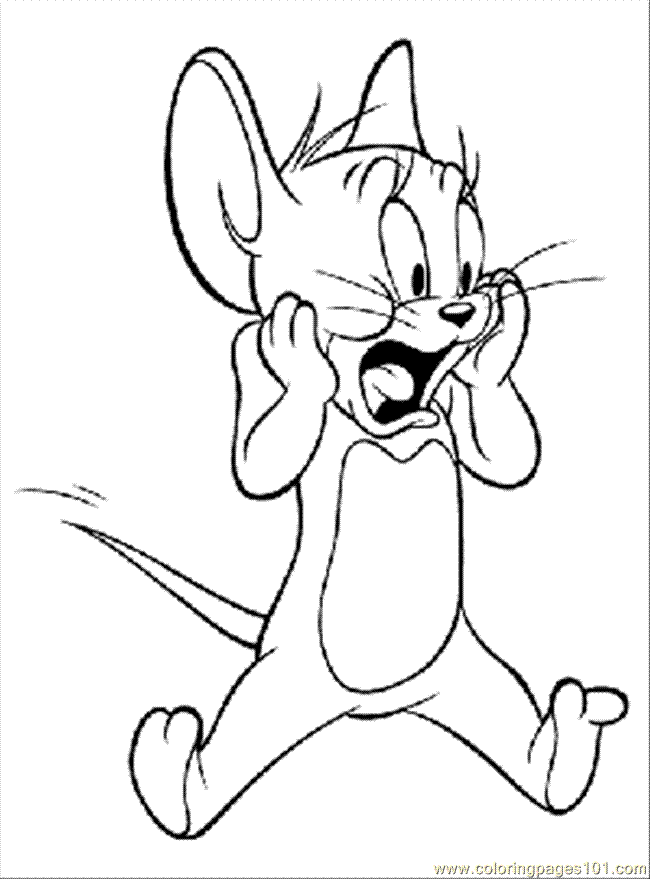 Tom Jerry Photos Coloring Home Cartoon Drawing Lol Gambar Hitam
