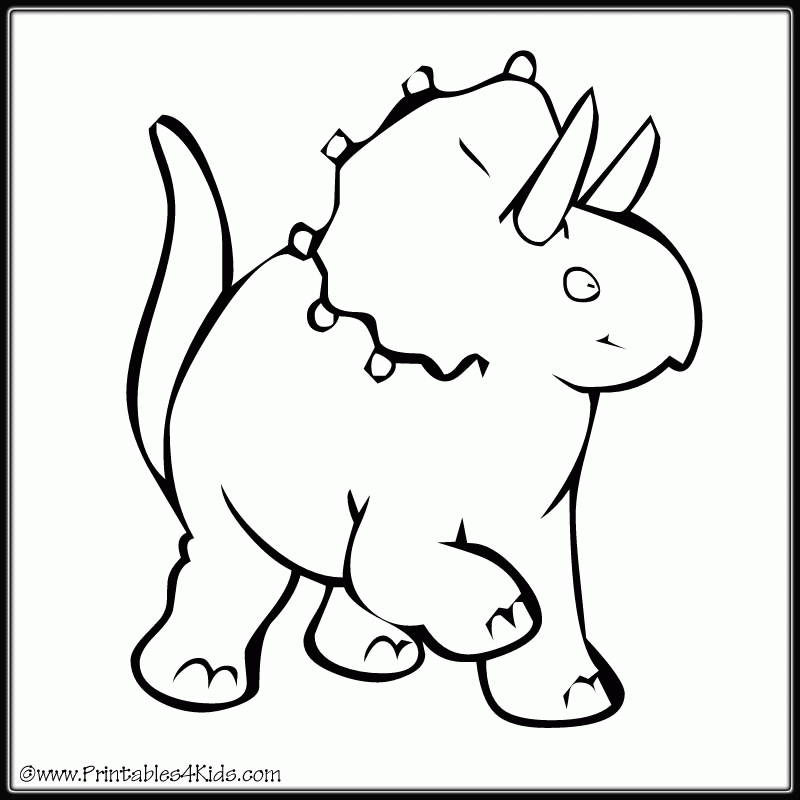 Dinosaur Coloring Pages Kids Coloring Home