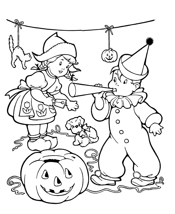 Party Coloring Pages - Coloring Home