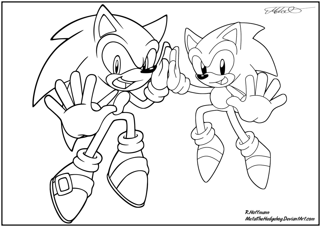 Sonic The Hedgehog Coloring Pages - Coloring For KidsColoring For Kids