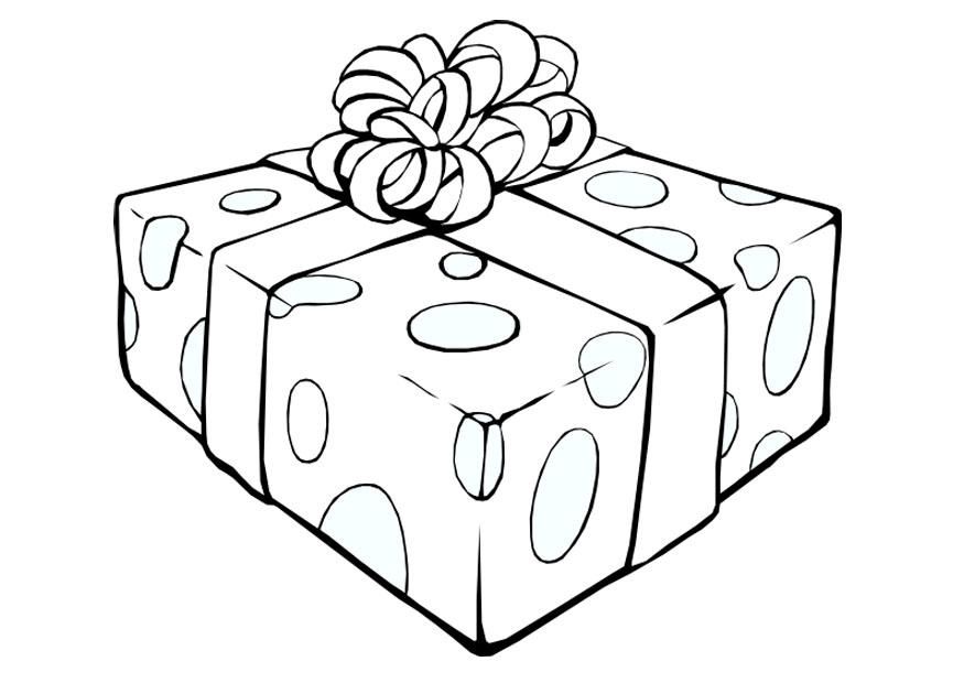 Christmas Presents Coloring Pages - Coloring Home
