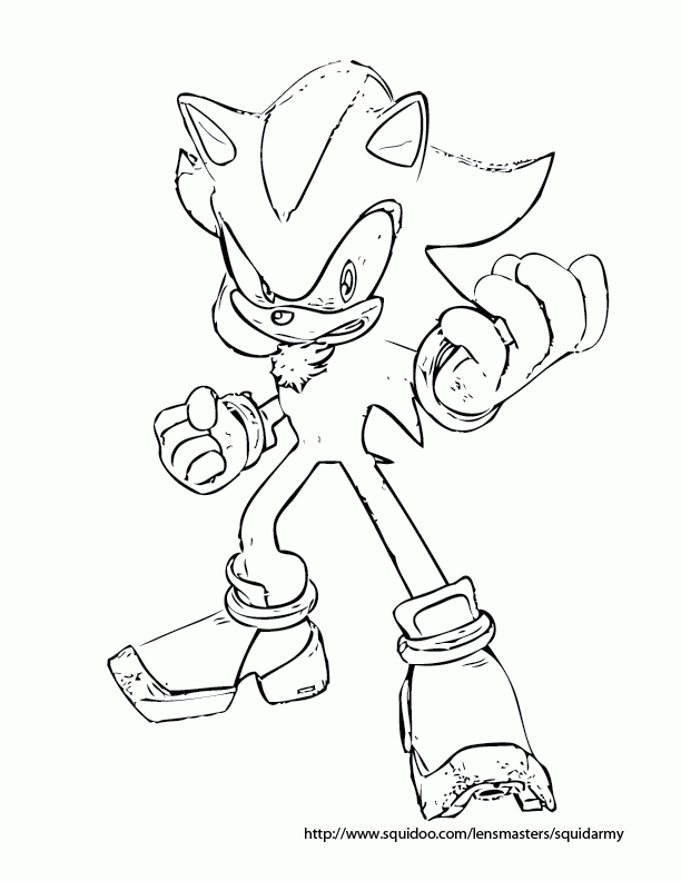 Sonic And Amy Coloring Pages - Coloring Home