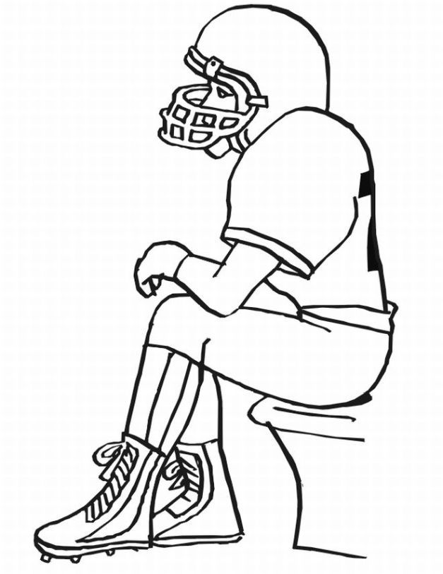 football coloring pages for kids printable | The Coloring Pages