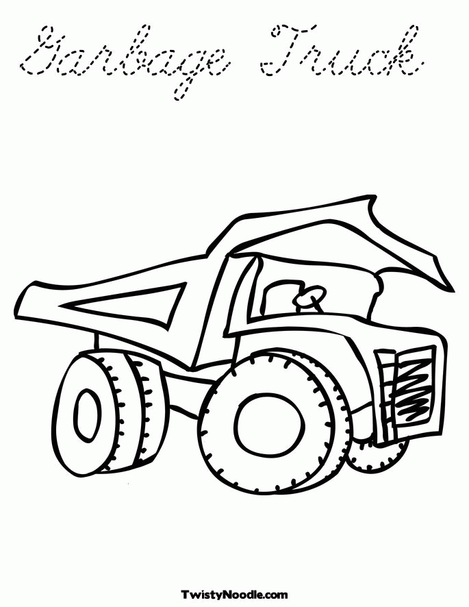 Coloring Page Desert Truck Coloring Page Dump Truck Coloring Page 