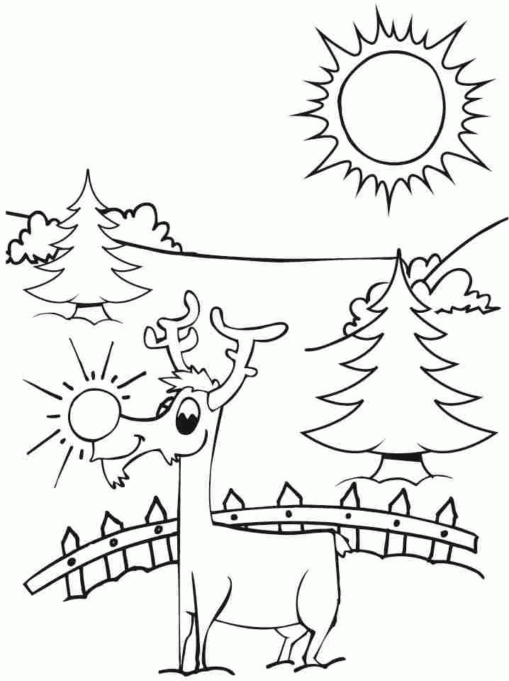 Kindergarten Christmas Coloring Pages - Coloring Home