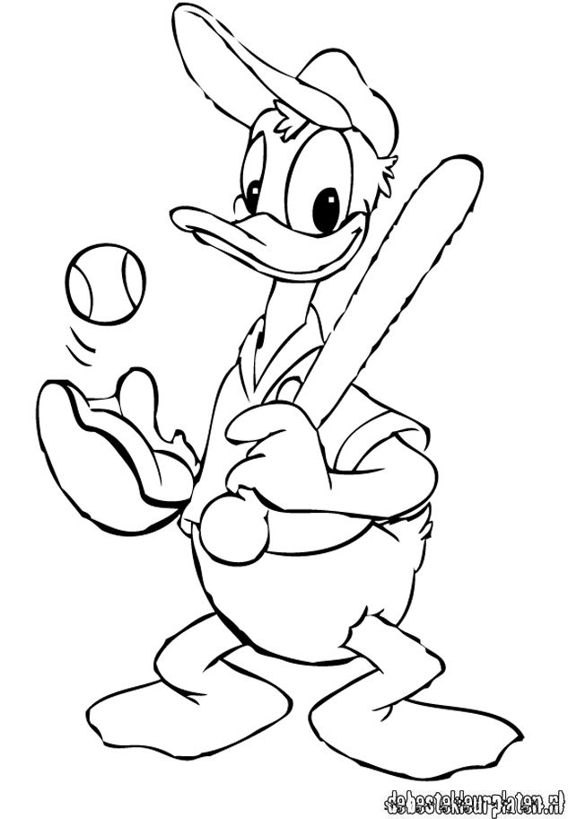 donold duck Colouring Pages