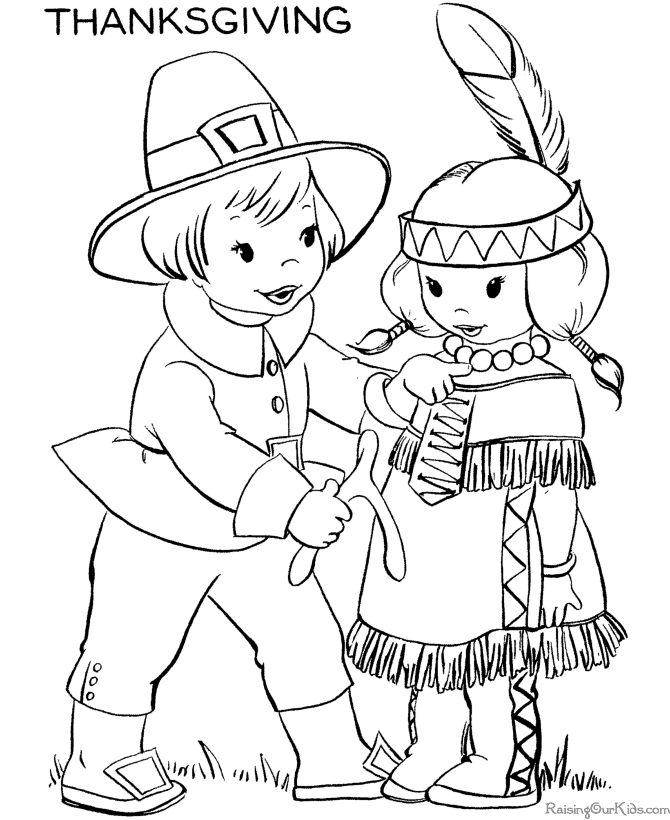 Happy Thanksgiving Coloring Pages Printables 