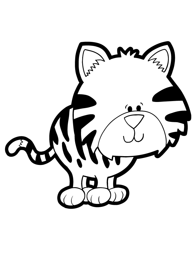 Coloring Pages Tiger - Coloring Home