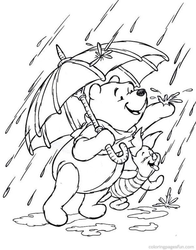 Classic Winnie The Pooh Coloring Pages - Coloring Home