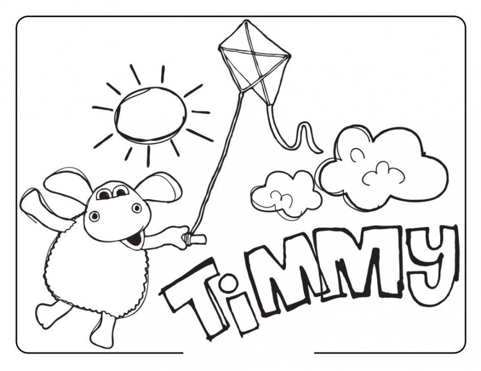 Happy Shaun The Sheep Coloring Pages Kids Colouring Pages 293595 