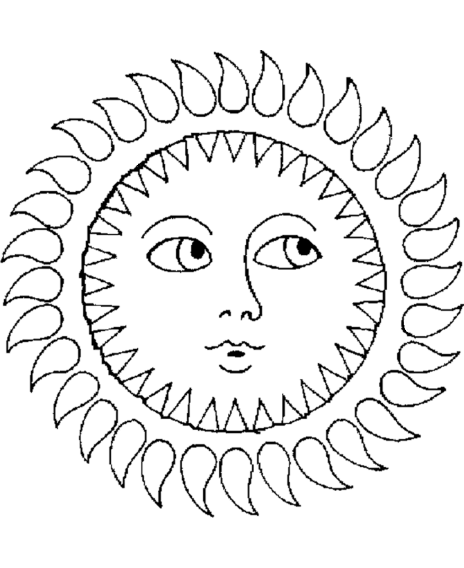 Preschool Summer Coloring Pages - Coloring Home