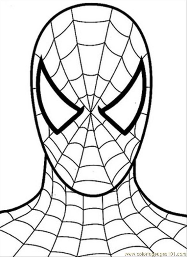 Free Spiderman Coloring Pages For Kids - Coloring Home