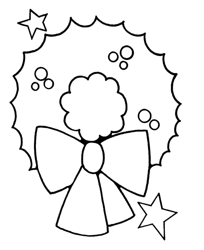 Christmas Coloring Pages For Kids | Free Christmas Coloring Pages 