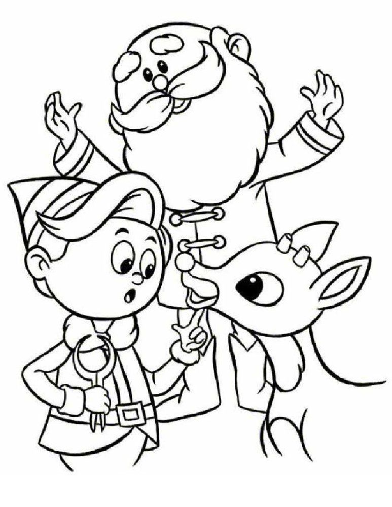 Rudolph Coloring Pages 2011-09-12 | Coloring Page