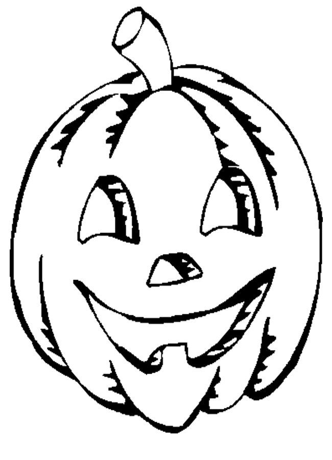Coloring Page Jack O Lantern - Coloring Home