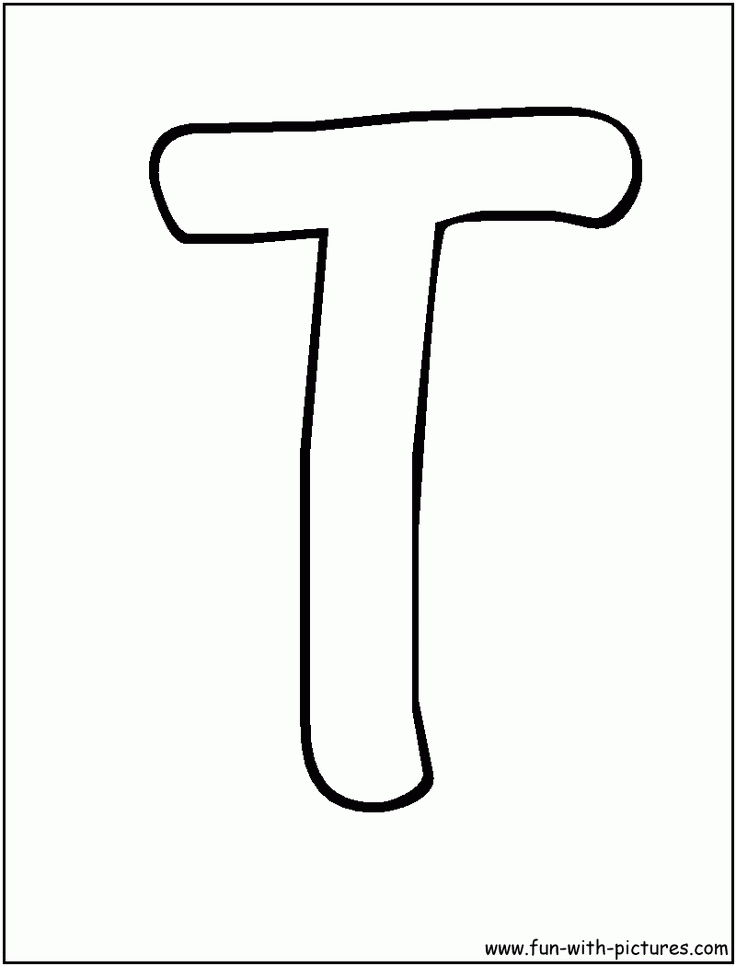 Bubble Letters Coloring Pages - Coloring Home