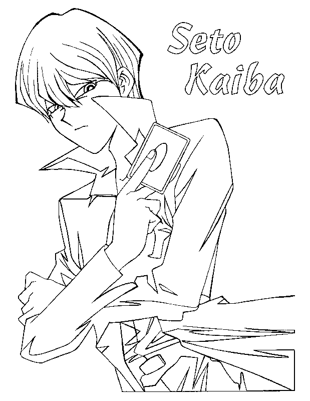 Yu gi oh | Free Printable Coloring Pages