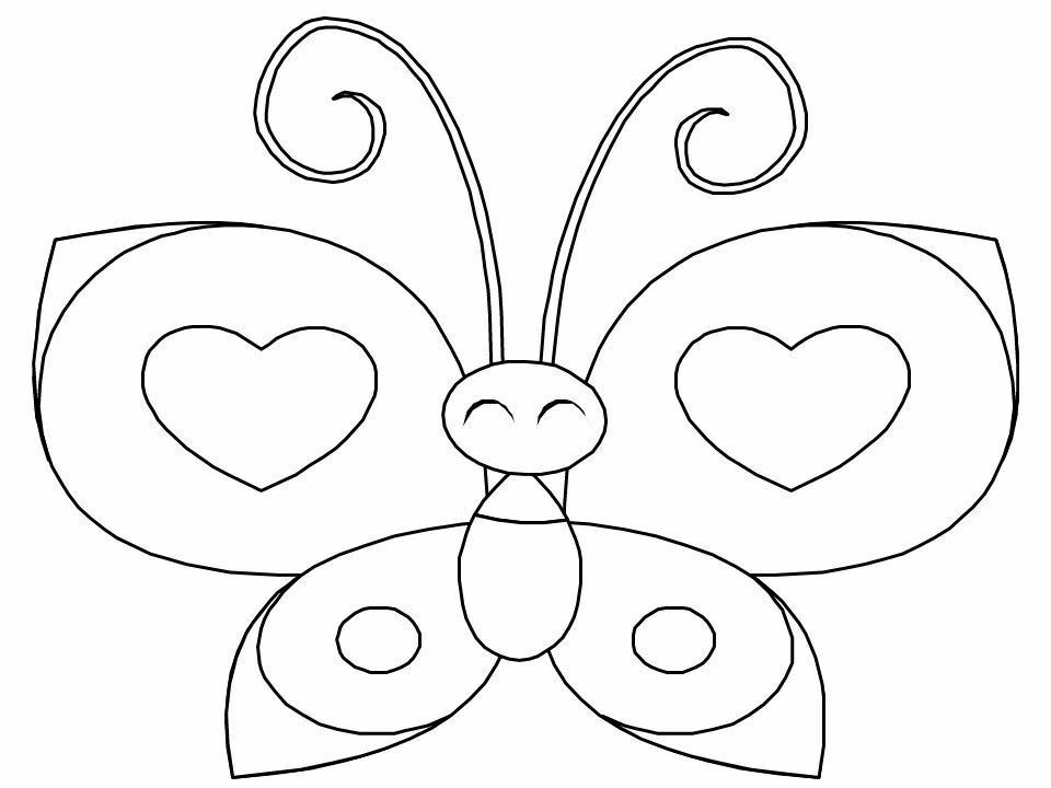 Butterflies 6 Animals Coloring Pages | Caterpillars and Butterfly | P…