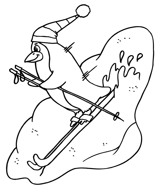 Penguin Coloring Pages For Kids 40 | Free Printable Coloring Pages