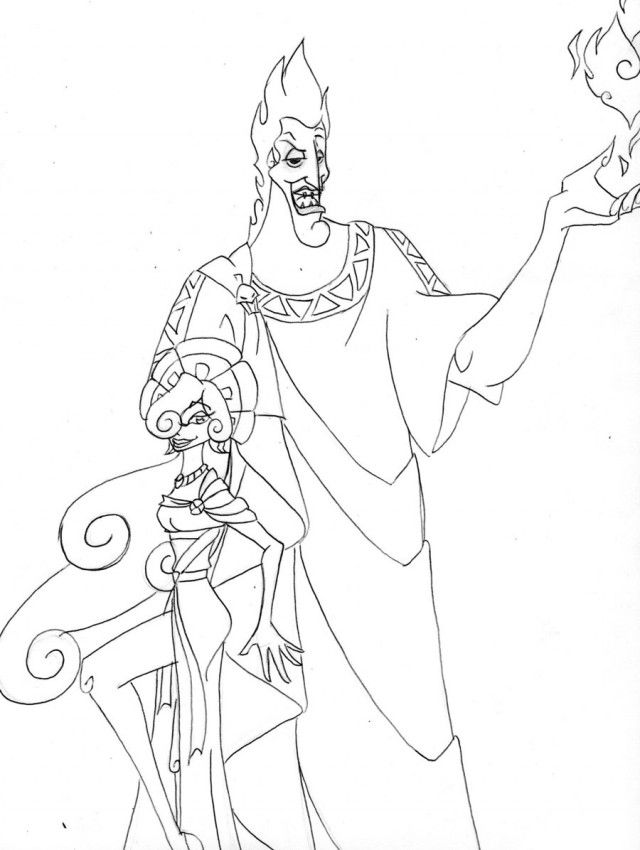 Hades Coloring Pages 53512 Label Coloring Pages Of Hades Disney 