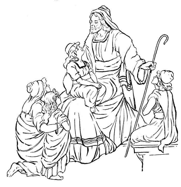 Preschool Bible Story Coloring Pages - Coloring Home