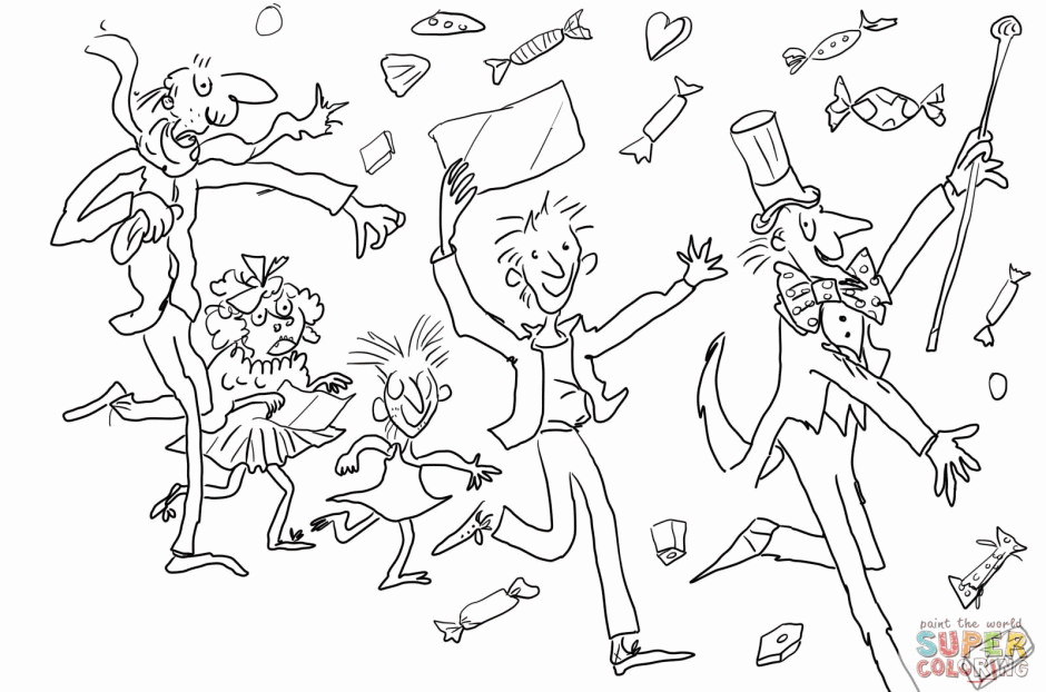 Charlie And The Chocolate Factory Coloring Pages Leap Frog 203131 