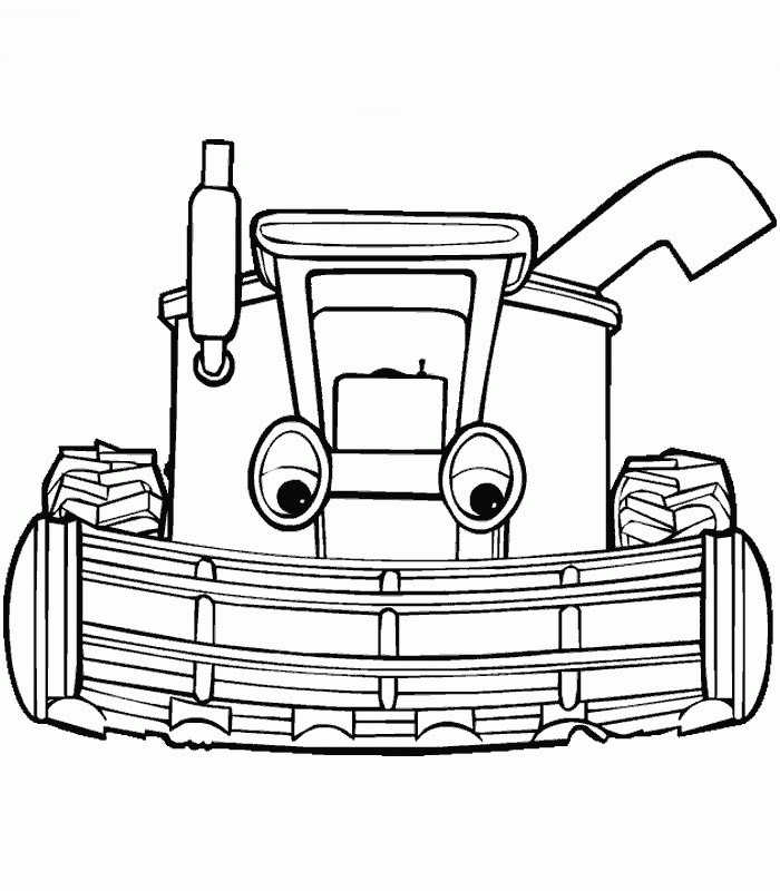 and tractor Colouring Pages (page 3)