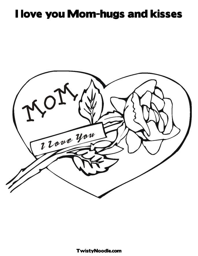 iwecub: i love you mom coloring pages