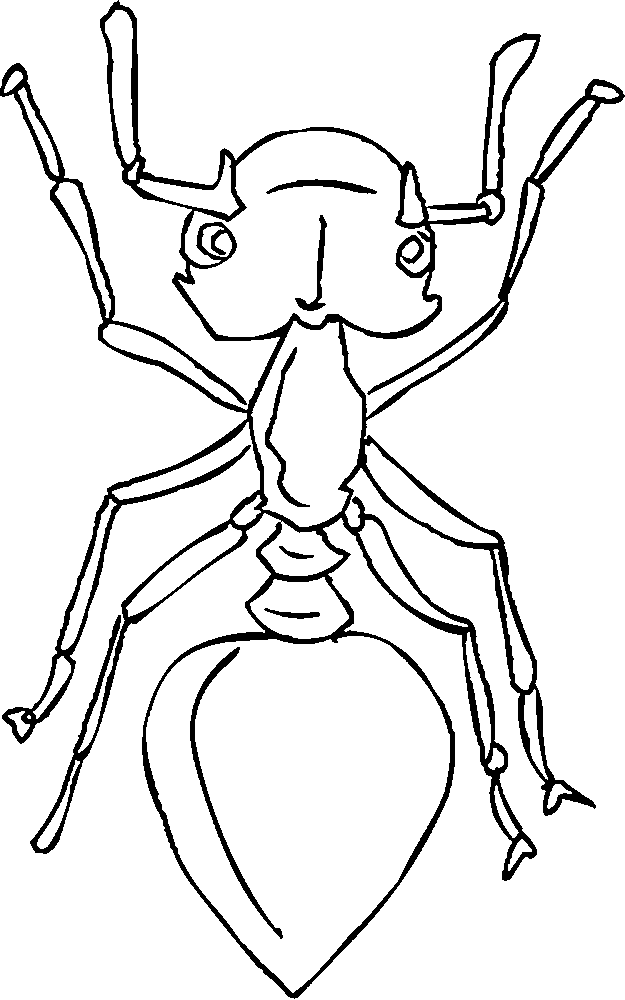 Ants Coloring Printables for Kids