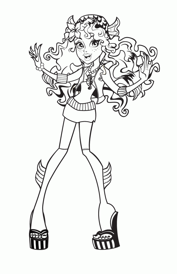 Lagoona Blue Coloring Pages Images & Pictures - Becuo