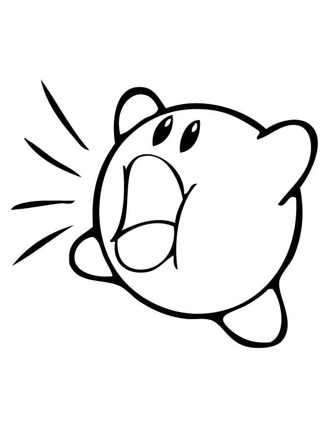 Kirby Coloring Pages - Coloring Home
