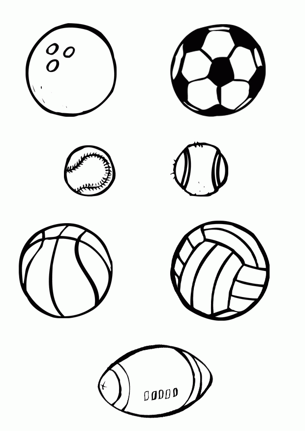 Sports Coloring Pages (12) | Coloring Kids