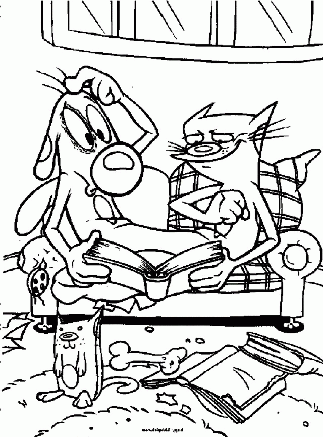 458 Cute Catdog Coloring Pages with Animal character