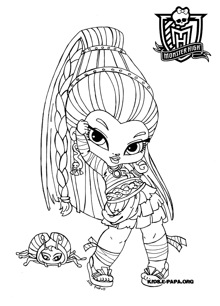 coloriage-monster-high-5_png dans Coloring Monster High | Free 
